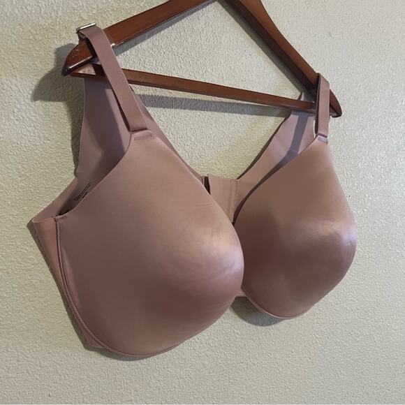 Soma light pink nude vanishing back full coverage bra 44G - Picture 2 of 6